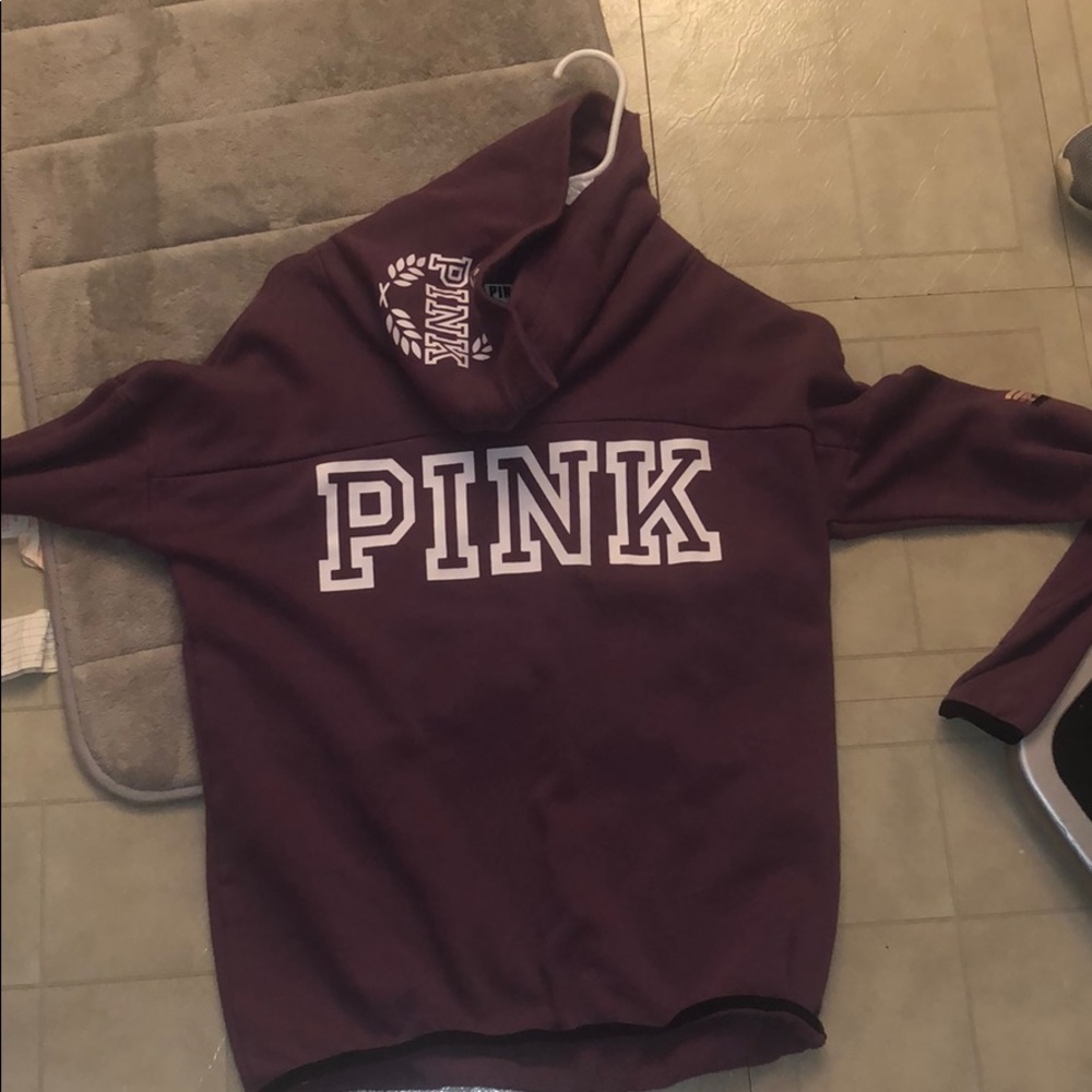 PINK purple hoodie